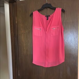 INC International Concepts Pink Sleeveless Blouse